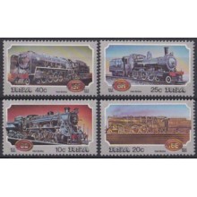F-EX63313 SUDAFRICA RSA MNH 1983 RAILROAD RAILWAYS TRAIN LOCOMOTIVES FERROCARRIL.