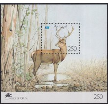 F-EX61839 PORTUGAL MNH 1991 FAUNA VENADO DEER SAO MAMEDE TOURISM YEAR.