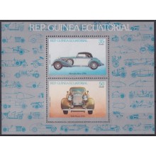 F-EX63492 GUINEA EQUATORIAL MNH 1979 CLASSIC CAR OLD CAR ROLLS ROYS MERCEDES.