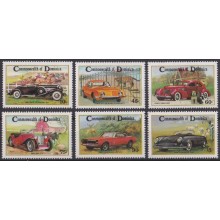 F-EX63495 DOMINICA MNH 1983 CLASSIC CAR OLD CAR AUTOMOVIL.