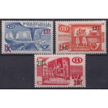 F-EX63291 BELGIUM MLH 1953 COLIS POSTAUX RAILROAD RAILWAYS TRAIN FERROCARRIL LOCOMOTIVES.