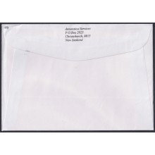 F-EX64199 USA ANTARCTIC PAQUEBOT NEW ZEALAND STATION 2021 COVER TO GERMANY.