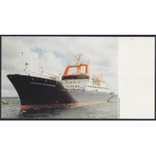F-EX64208 TAAF FRANCE 2004 MARION DUFRESNE PAQUEBOT ANTARCTIC STATION COVER.