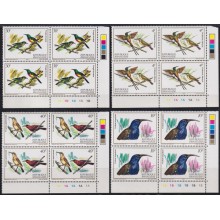 F-EX63569 RWANDA MNH 1983 BLOCK 4 BIRD AVES OISEAUX.