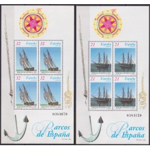 F-EX62747 SPAIN MNH 1997 SPANISH SHIP SAILING.