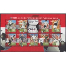 F-EX59876 AUSTRIA 2004 USED CENTENARY SOCCER FOOTBALL CUP CLUB