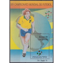 F-EX61812 BRAZIL MNH 1990 WORLD SOCCER CHAMPIONSHIP FOOTBALL CUP PRO BRAPEX.