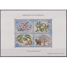 F-EX61923 MONACO MNH 1993 FRUIT ALMOINT TREE FLOWER FLORES.