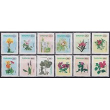 F-EX63560 TANZANIA MNH 1997 FLOWER ORCHIDS FLORES ORQUIDEAS.