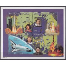 F-EX62488 NIGER MNH 1997 COSMOS SPACE EXPLORATION COPERNICUS KEPPLER.