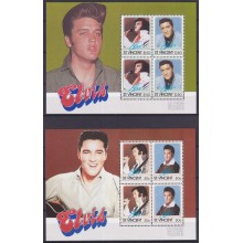 F-EX61210 ST VINCENT MNH 1985 ROCK MUSIC ELVIS PRESLEY.