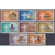 F-EX63561 RWANDA MNH 1981 75 ANNIV BOYS SCOUT.
