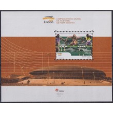 F-EX59882 PORTUGAL MNH 2001 ATHLETISM CHAMPIONSHIP GAMES SHEET.