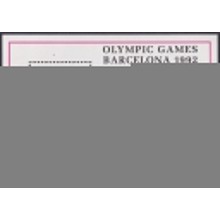 F-EX63068 TANZANIA MNH 1992 BARCELONA OLYMPIC GAMES TENNIS.