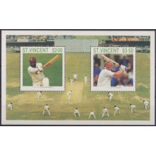 F-EX61827 ST VINCENT MNH 1988 SPORT RICHARDS BOTHEM BASEBALL.