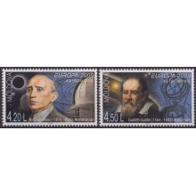 F-EX63212 MOLDOVA MNH 2009 EUROPA ASTRONOMY YEAR GALILEO DONICI SPACE.