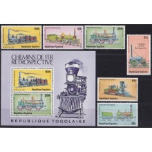 F-EX63760 TOGO MNH 1979 RAILROAD FERROCARRIL CHEMIS DE FER LOCOMOTIVE.