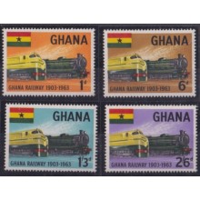 F-EX63826 GHANA MNH 1978 CHEMIS DE FER RAILWAY TRAIN LOCOMOTIVE FERROCARRIL.