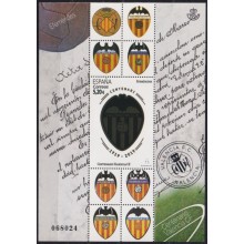 F-EX63780 ESPAÑA SPAIN MNH 2019 SPECIAL FORMAT VALENTIA SOCCER CLUB FOOTBALL.