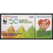 F-EX63940 ESPAÑA SPAIN MNH 2020 WWF WILDLIFE BOTANICAL.