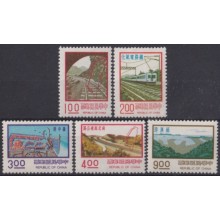 F-EX63340 CHINA TAIPEI TAIWAN MNH 1976 CONSTRUCTION CHEMIS DE FER RAILWAY TRAIN LOCOMOTIVE FERROCARRIL.