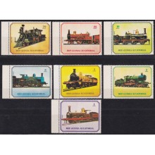 F-EX63367 GUINEA EQUATORIAL MNH 1978 RAILROAD RAILWAYS TRAIN LOCOMOTIVE.