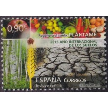 F-EX63959 ESPAÑA SPAIN MNH 2015 PLATEMOS EL PLANETA SEMILLA SEEDS FOR PLANTING.