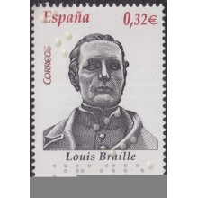 F-EX64232 ESPAÑA SPAIN MNH 2009 LOUIS BRAILE LECTURA INVIDENTES CIEGOS.