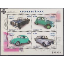 F-EX64243 ESPAÑA SPAIN MNH 2013 AUTO OLD CARS SEAT 1500 MERCEDES BENZ CITROEN VW.