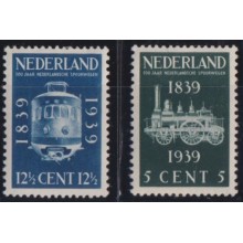 F-EX63519 NEDERLAND NETHERLAND MH 1939 RAILROAD TRAIN RAILWAYS LOCOMOTIVE FERROCARRIL.