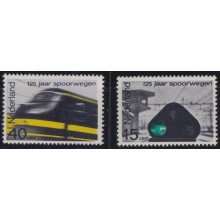 F-EX63521 NEDERLAND NETHERLAND MNH 1964 CENT RAILROAD TRAIN RAILWAYS LOCOMOTIVE FERROCARRIL.