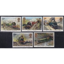 F-EX63264 ENGLAND UK MNH 1985 RAILROAD TRAIN RAILWAYS LOCOMOTIVE FERROCARRIL.