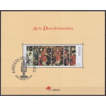 F-EX61223 PORTUGAL USED 1995 DISCOVERY ART PAINTING.