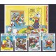 F-EX62790 CAICOS MNH 1984 CHRISTMAS WALT DISNEY DONALD DUCK MICKEY MOUSE.