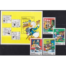 F-EX62810 GRENADA & GRENADINES MNH 1984 CHRISTMAS WALT DISNEY MICKEY MOUSE DONALD DUCK.