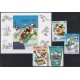 F-EX62828 REDONDA MNH 1984 CHRISTMAS WALT DISNEY MICKEY MOUSE DONALD DUCK.