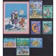 F-EX62830 ST LUCIA MNH 1979 WALT DISNEY 10th ANNIV MOONWALK MICKEY MOUSE GOOFY DONALD DUCK.