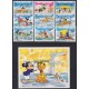 F-EX62837 TURKS & CAICOS MNH 1984 LOS ANGELES OLYMPIC GAMES WALT DISNEY MICKEY MOUSE.