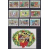 F-EX62835 TURKS & CAICOS MNH 1982 CHRISTMAS WALT DISNEY MICKEY MOUSE DONALD DUCK PLUTO GOOFY.