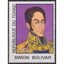 F-EX58678 CHAD TCHAD MNH 1977 FAMOUS PEOPLES SIMON BOLIVAR VENEZUELA COLOMBIA.
