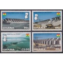 F-EX57483 GHANA MNH 1982 KPONG HYDROELECTRIC PROJECT ENERGY.