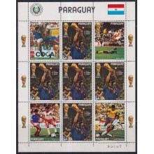 F-EX62290 PARAGUAY MNH 1982 CHAMPIONSHIP SOCCER FOOTBALL.