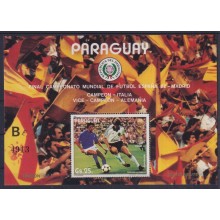 F-EX64281 PARAGUAY MNH 1982 CHAMPIONSHIP SOCCER FOOTBALL.