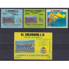 F-EX64287 EL SALVADOR MNH 1982 SOCCER FOOTBALL WORLD CUP.