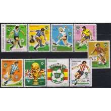 F-EX63621 PARAGUAY MNH 1982 WORLD CHAMPIONSHIP SOCCER FOOTBALL.