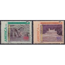 F-EX64447 ECUADOR MNH 1990 AMERICA UPAEP INDIAN LANDSCAPE.