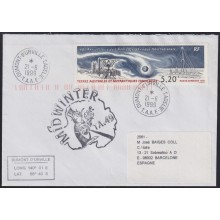F-EX63694 TAAF FRANCE POLAR ANTARCTIC 1999 DUMONT D´URVILLE STATION MINDWINTER.