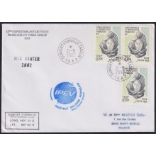 F-EX64620 TAAF FRANCE POLAR ANTARCTIC 2002 DUMONT D´URVILLE STATION 52 EXPEDITION.