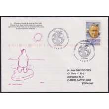 F-EX64605 FRANCE 2000 FDC POLAR ANTARCTIC ADVENTURER
