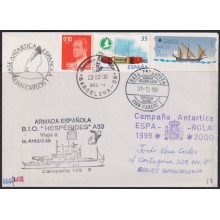 F-EX63665 SPAIN POLAR ANTARCTIC 1999 JUAN CARLOS I STATION CAMPAING BIO HESPERIDES.